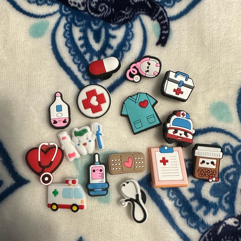 Medical croc charms/jibbitz